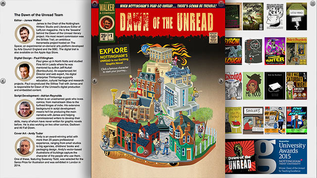 Castle Rock cover illustration for Dawn of the Unread