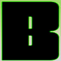 Stylised letter B