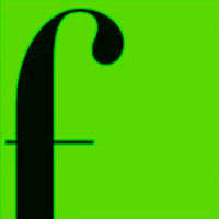 Stylised letter F