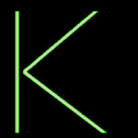 Stylised letter K