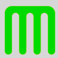Stylised letter M