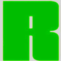 Stylised letter R