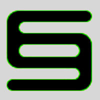 Stylised letter S