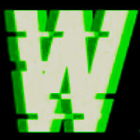 Stylised letter W
