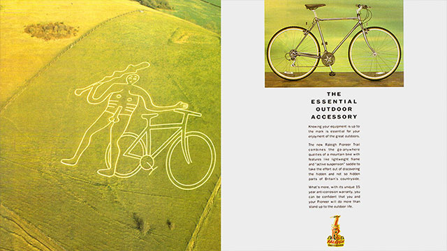 Cerne Abbas Giant, Raleigh style press campaign