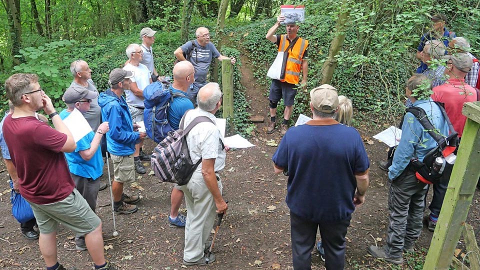 Guided tour led by amigo David Amos, Heritage Officer of community outreach enterprise Mine2Minds education